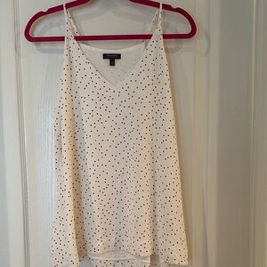Madison Cream and Red Polka Dot Camisole